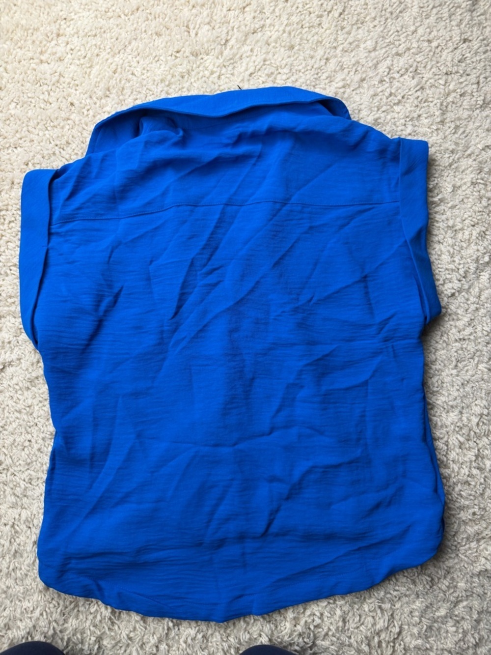 Nine West Women's XS Blue Blouse NWT - Picture 2 of 5